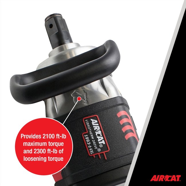 AIRCAT 1993 1 Vxl 1 Vibrotherm Drive Composite Straight Impact Wrench