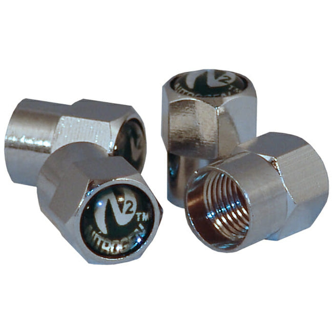 Branick Chrome High-End Valve Stem Caps (100-Pack) - PN 59-0021