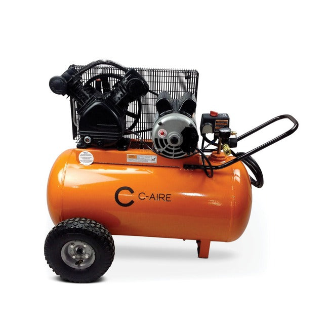 C-Aire 1.6 HP 20 Gallon Portable Air Compressor PN P016H020