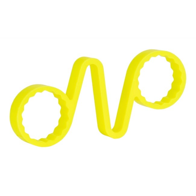 MARTINS CLY22 CHECKLINK Wheel nut indicator and retainer (bag of 50 pcs) - Yellow 7/8 in (22 mm)