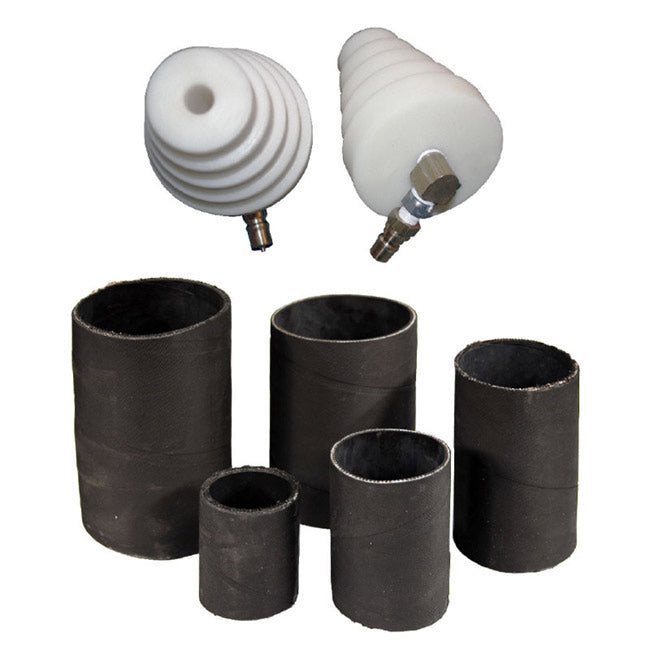 Flo-Dynamics 941981 Kit – HD Complete Coolant Hoses (Adapter, 2in.-4in. Hoses & 2in.-4in. Clamps)