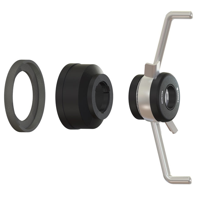 Haweka HW124 405 000 ProGrip Quick Nut Includes Pressure Ring and Pressure Cup 40x5