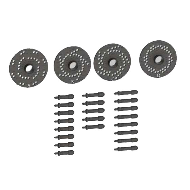 Haweka HW200 279 409 - North American Flange Plate Kit - 40mm