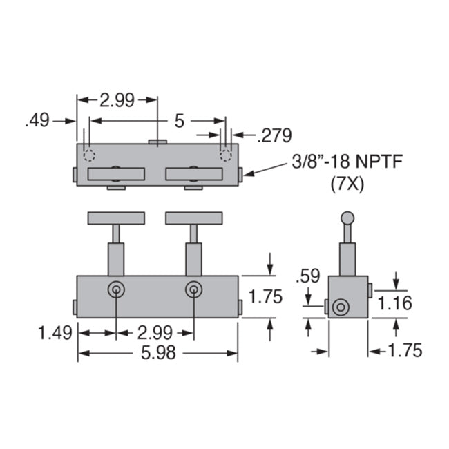Freedom Hydraulics MANN2 – 6 in. Long