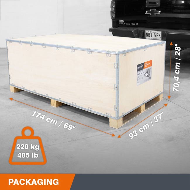 MARTINS MPTX-100 Xpeditor M-100 - Pickup truck tire cage