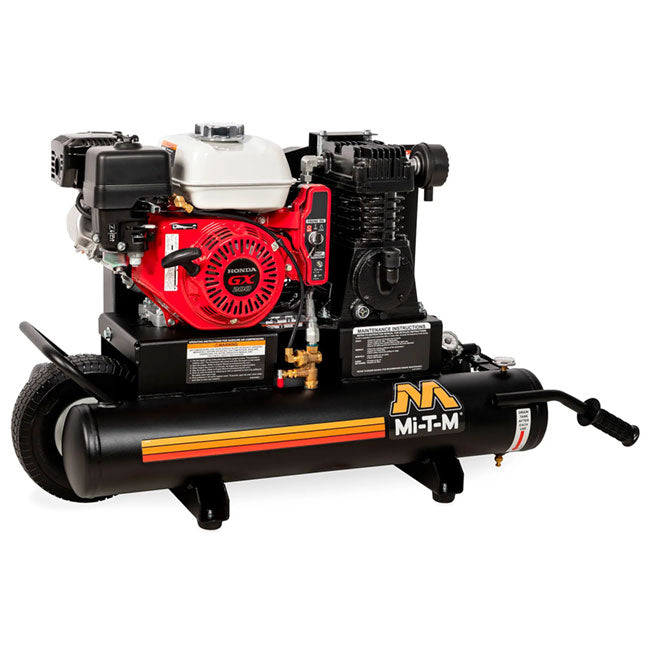 Mi-T-M AM1-PH65-08ME - 8-Gallon Single Stage Gasoline Air Compressor