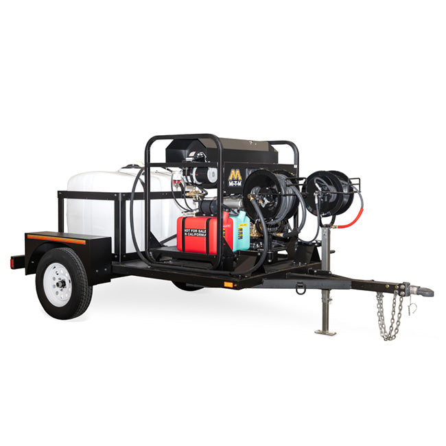 Mi-T-M AW-9000-0006 - Single-Axle Trailer with Electric Brakes and 200-Gallon Capacity