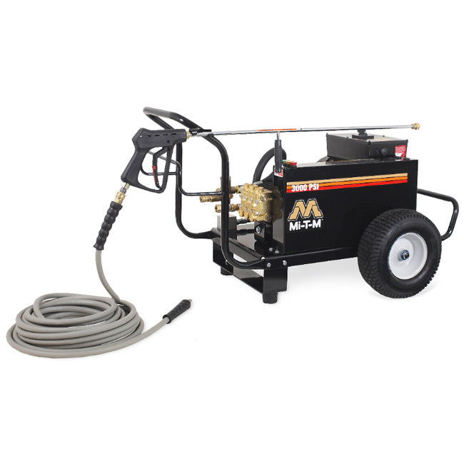 Mi-T-M Mi-T-M CW-3004-5ME1 - CW Premium Series Electric Belt Drive Pressure Washer | Tire Equipment Supply