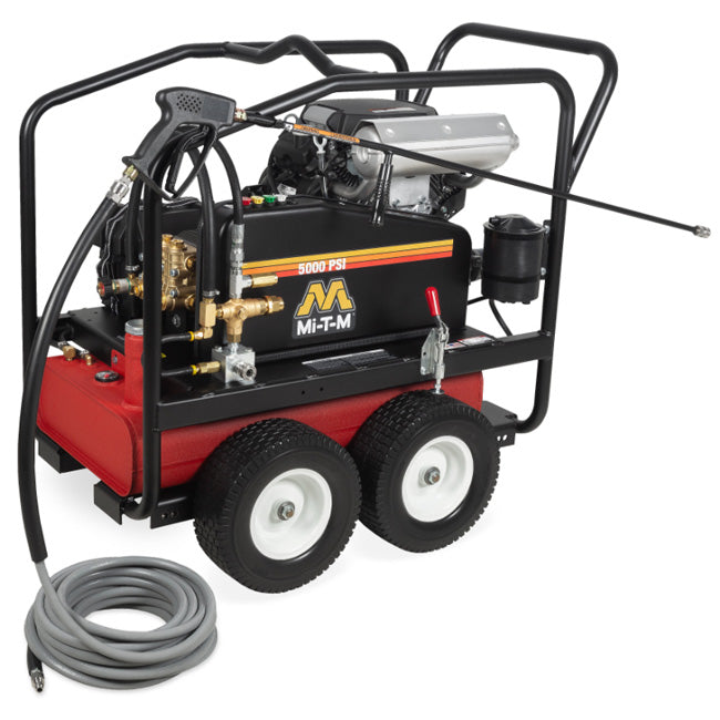 Mi-T-M Mi-T-M CWC-5004-4MAM - CWC Premium Series Gasoline Belt Drive Pressure Washer | Tire Equipment Supply