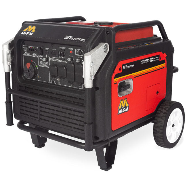 Mi-T-M Mi-T-M GEN-8000-IMM1E - 7300-Watt Gasoline Inverter Residential Generator | Tire Equipment Supply