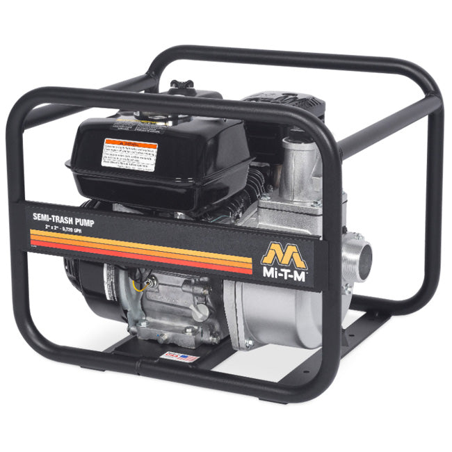 Mi-T-M Mi-T-M WTP-S02-1MGH - Semi-Trash Pump 2-Inch Water Pump | Tire Equipment Supply