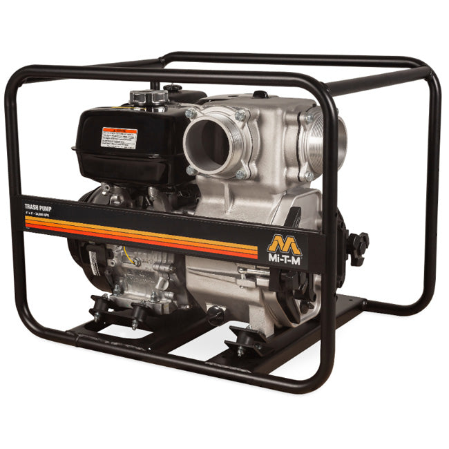 Mi-T-M Mi-T-M WTP-T04-0MGH - Trash Pump 4-Inch Water Pump | Tire Equipment Supply