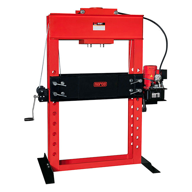 Norco Lifting 78110C – 100 Ton Capacity Electro / Hydraulic Pump Operated Shop Press
