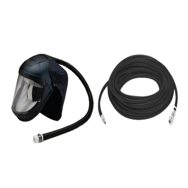 RTi BRAD-OK-M2C-50 Flip-Up Full Face Mask Operator Kit with 50 ft. Hose