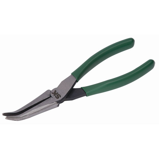 SK Tools - 6 in.- Bent Chain Nose Chain Pliers