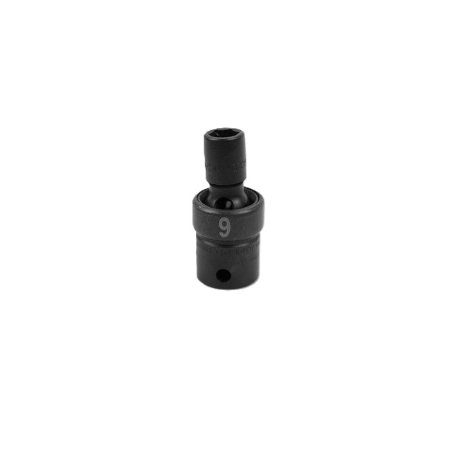 SK Tools - 9 mm 3/8 in.- Drive 6 Point Swivel Metric Impact Socket