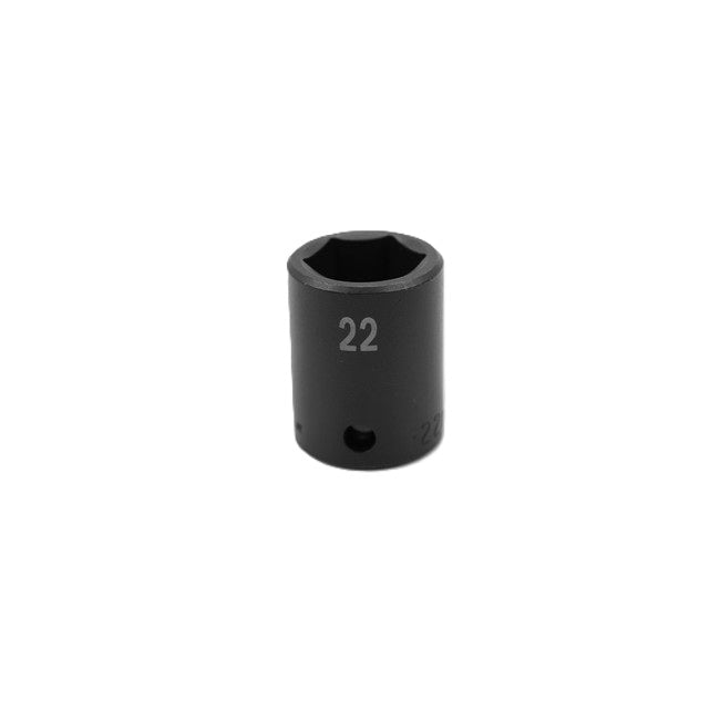 SK Tools - 22 mm 1/2 in.- Drive 6 Point Standard Metric Impact Socket
