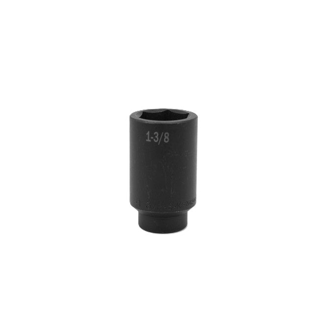 SK Tools - 1-3/8 in.- 1/2 in.- Drive 6 Point Deep Fractional Impact Socket
