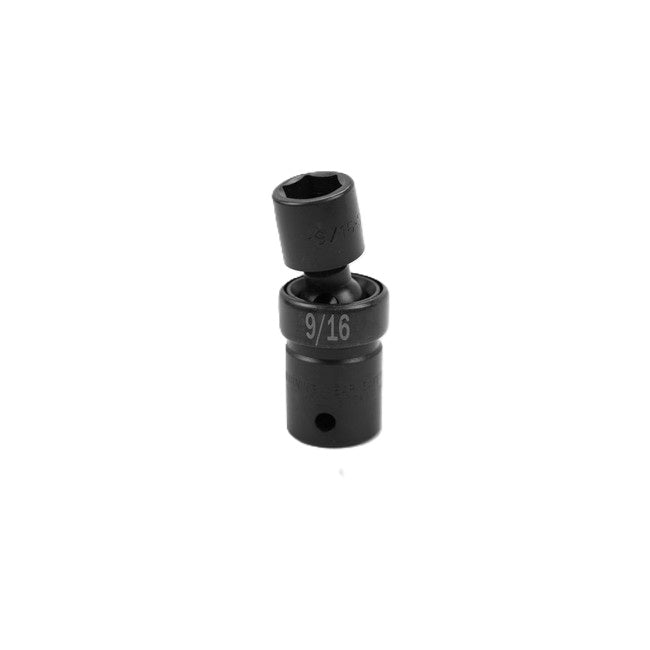 SK Tools - 9/16 in.- 1/2 in.- Drive 6 Point Swivel Fractional Impact Socket