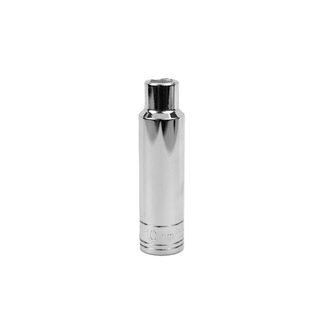 SK Tools - 10 mm 1/2 in.- Drive 6 Point Metric Deep Chrome Socket