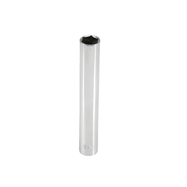 SK Tools - 1/4 in.- Drive, 6 Point, Extra Deep Chrome Socket, 11MM