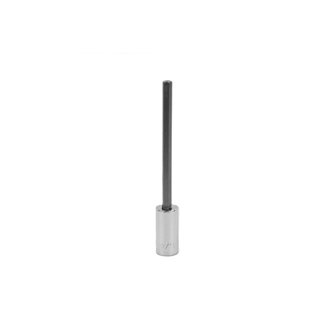 SK Tools - 5/16 in.- 1/2 in.- Drive Long Hex Chrome Bit Socket