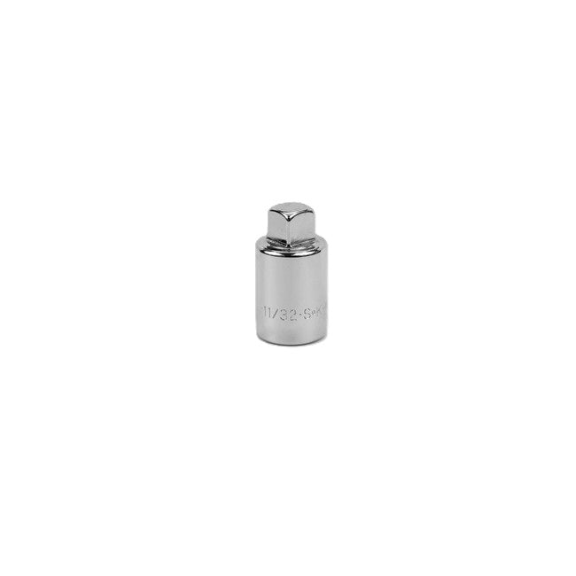 SK Tools - 11/32 in.- 3/8 in.- Drive Fractional Male Pipe Plug Socket