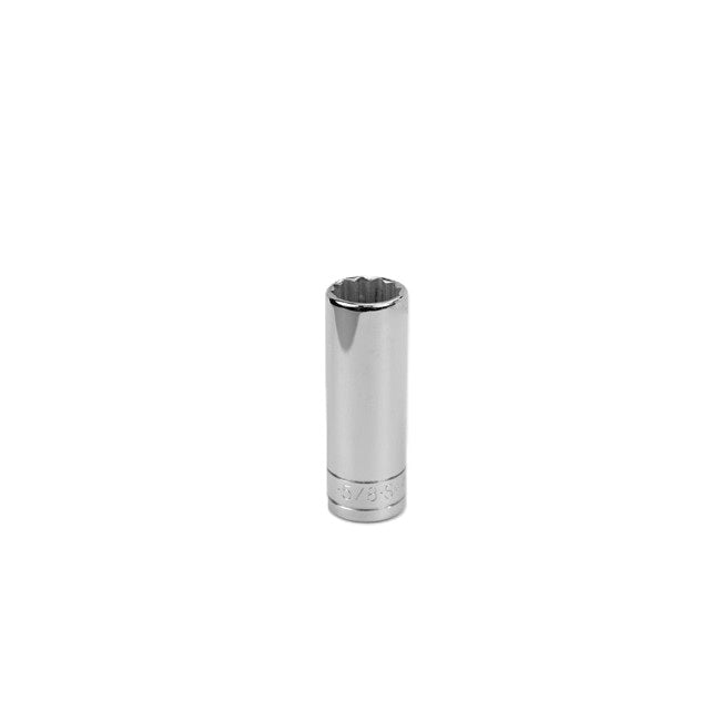 SK Tools - 5/8 in.- 3/8 in.- Drive 12 Point Fractional Deep Chrome Socket