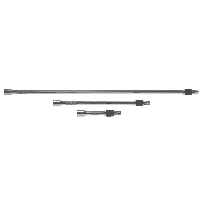 SK Tools - 3 Piece 3/8 in.- Drive Chrome Locking Extension Set