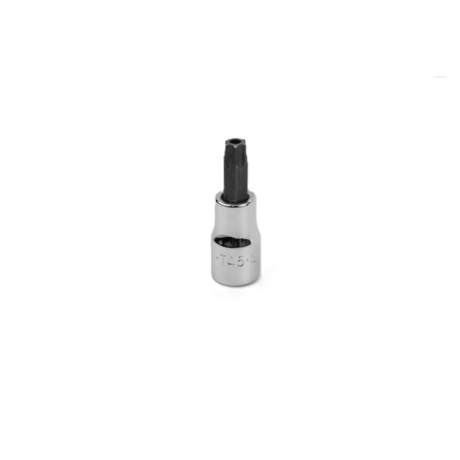 SK Tools - T45 3/8 in.- Drive Tamper Proof Torx Chrome Bit Socket
