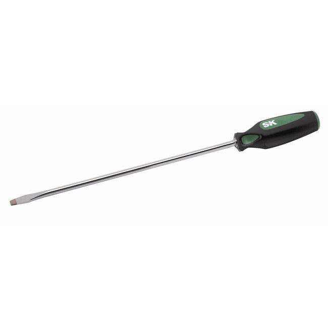 SK Tools - 5/16 in.- x 12 in.- CushionGrip Slotted Screwdriver