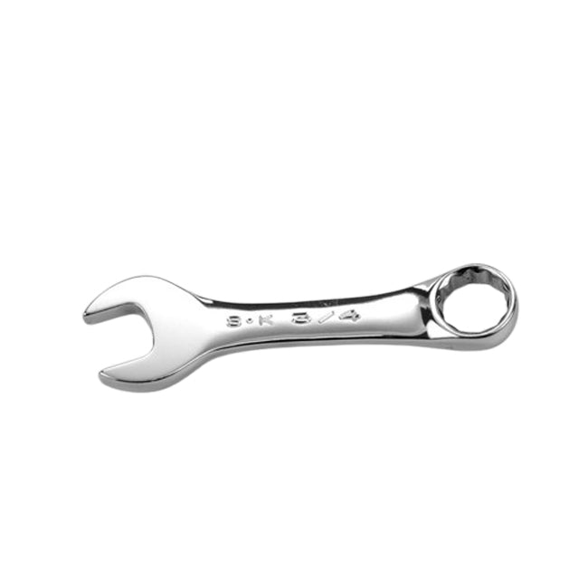 SK Tools - 3/4 in.- 12 Point Fractional Short Combination Chrome Wrench
