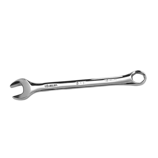 SK Tools - 19 mm 6 Point Metric Regular Combination Chrome Wrench