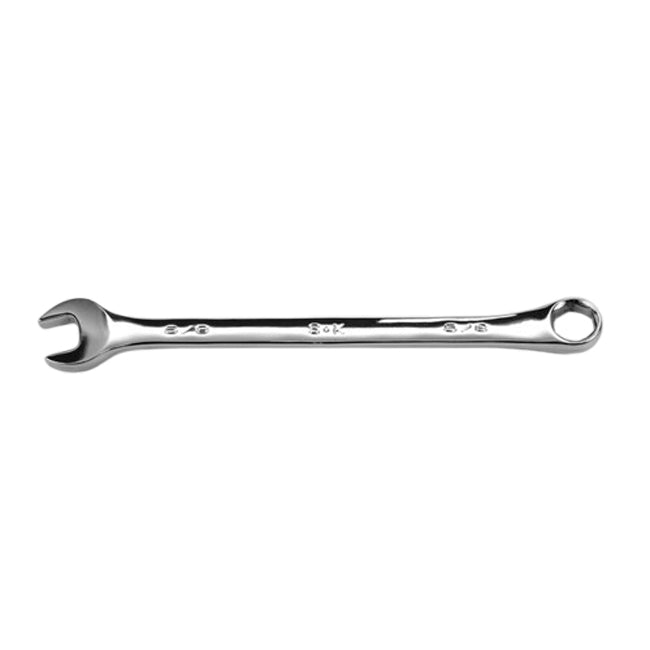 SK Tools - 5/8 in.- 6 Point Fractional Long Combination Chrome Wrench