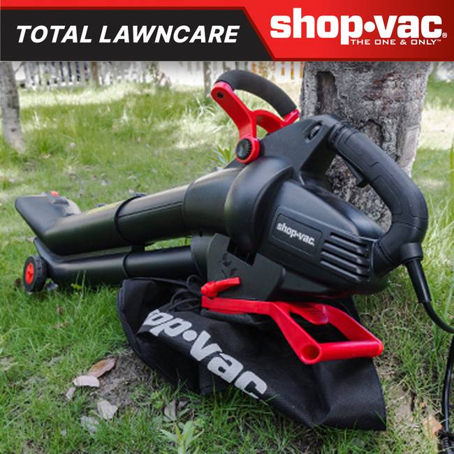 Shop-Vac 5430234 3-in-1 Electric Leaf Blower, Vacuum & Mulcher