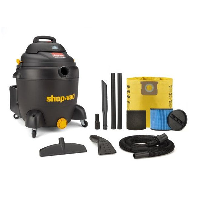 Shop-Vac 9627306 18 Gallon* 6.5 Peak HP** Contractor Series Wet/Dry Vacuum with SVX2 Motor Technology