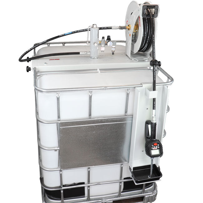 Zeeline ZE1700K IBC 500 3 1 Eco Series Pump Kit IBC with reel and preset meter | Tire Equipment Supply