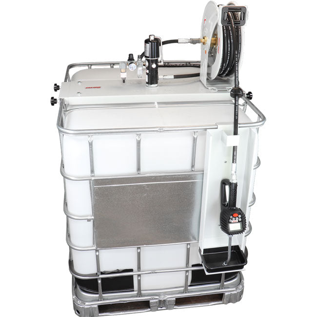 Zeeline ZE1730K IBC 500 5 1 Eco Series Pump Kit IBC with reel and preset meter | Tire Equipment Supply