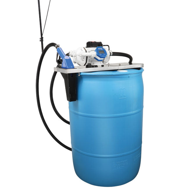 Zeeline ZE9115 551 DEF Electric Pump Kit with Stainless Steel Auto Shut Off Nozzle and Meter | Tire Equipment Supply