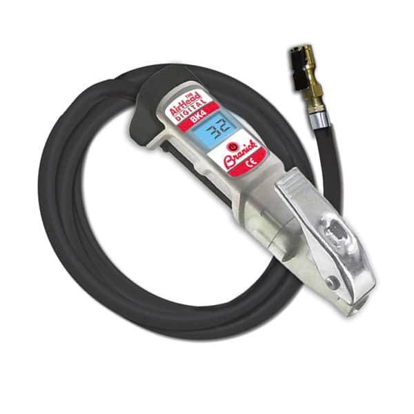 Branick BK4 Digital Airhead Tire Inflator 6 Ft. Hose Single Lock-On 250 psi PN 60-0358