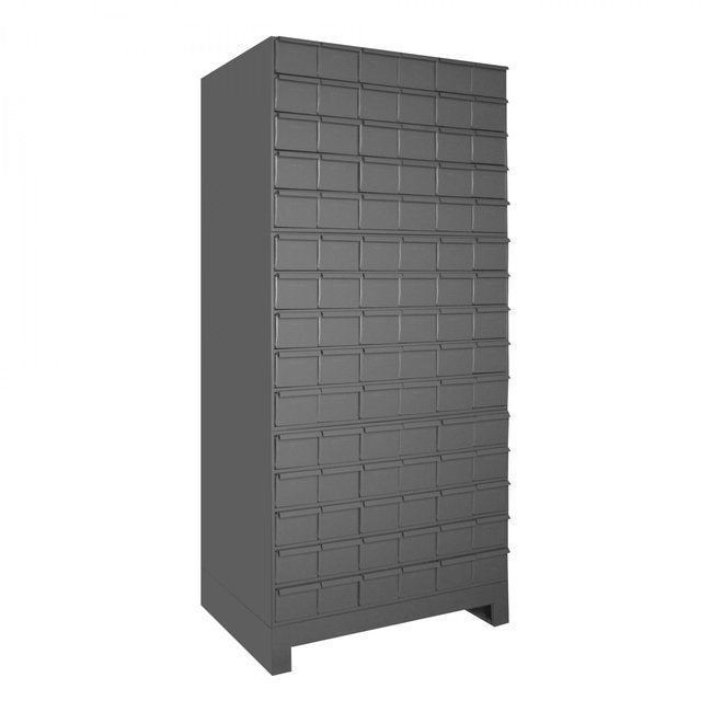 DURHAM MFG 026-95 90 Drawer Unit with Base, Gray