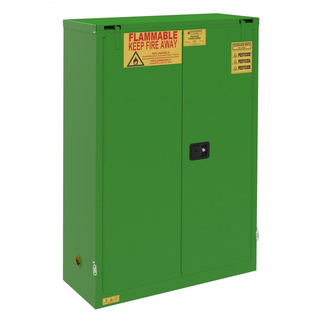 DURHAM MFG 1045S-83T Pesticide Storage Cabinet, 45 Gallon