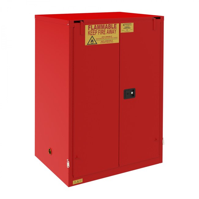 DURHAM MFG 1090S-17 Flammable Storage, 90 Gallon, Self Close