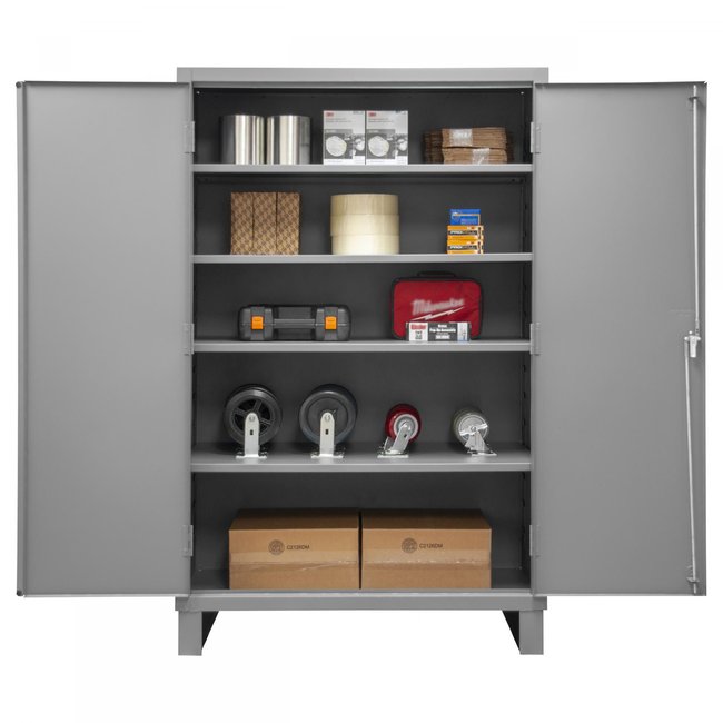 DURHAM MFG 2505-4S-95 Cabinet, 4 Shelves