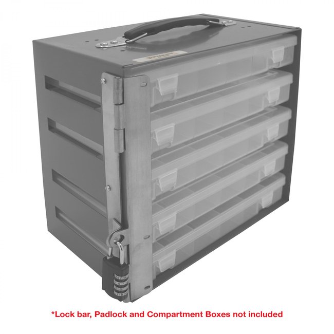DURHAM MFG 290-95 Rack For Plastic Compartment Boxes