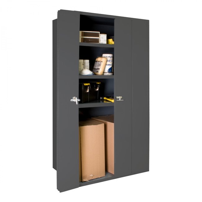 DURHAM MFG 3950-3S-95 Space Saving Cabinet, 3 Shelves