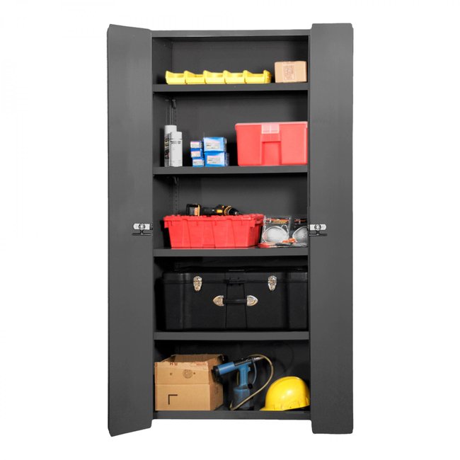 DURHAM MFG 3952-4S-95 Space Saving Cabinet, 4 Shelves
