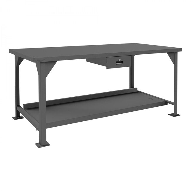 DURHAM MFG DWB-3672-177-95 Workbench, 1 Drawer, 72 x 36