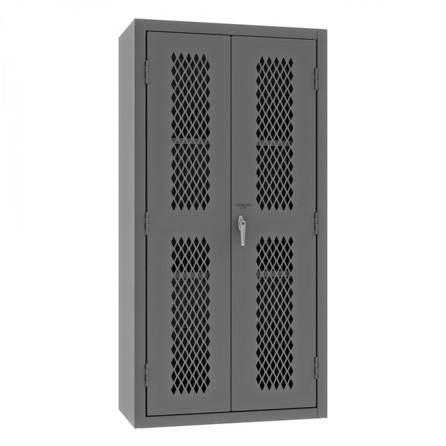 DURHAM MFG EMDC-361872-2S-95 Ventilated Cabinet, 2 Shelves,