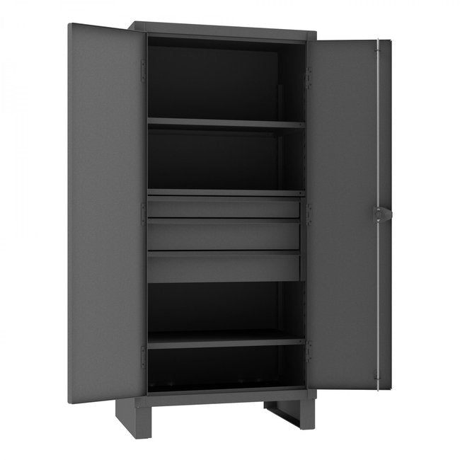 DURHAM MFG HDCD243678-3M95 Cabinet, 3 Shelves, 3 Drawers
